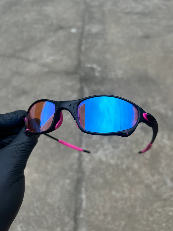 Óculos Juliet Carbon Prizm / Kit Rosa