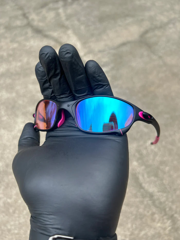 Óculos Juliet Carbon Prizm / Kit Rosa